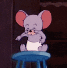 Nibbles Dunce GIF - Nibbles Dunce Tom And Jerry GIFs