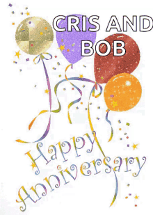 Happy Anniversary Balloon GIF - Happy Anniversary Balloon Celebration GIFs