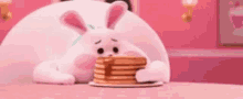 Piggy Food GIF - Piggy Food Pancakes GIFs