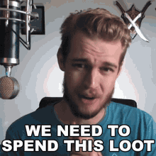 We Need To Spend This Loot Klaus GIF - We Need To Spend This Loot Klaus Klaus Gaming GIFs