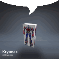 Optimus Prime Kryonax Sticker - Optimus Prime Kryonax Stickers