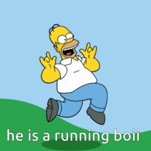Homer Run GIF - Homer Run GIFs