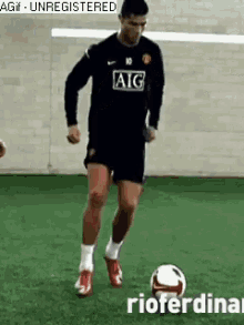 soccer athlete kick trick