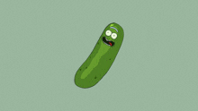 pickle rick from rick and morty is shown on a gray background