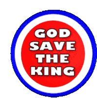 God Save The King Uk Sticker - God Save The King Uk Royalty Stickers