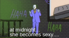 joel haver joker sexy midnight midnight sexy