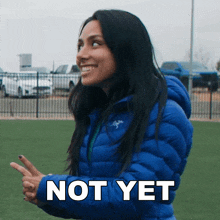 Not Yet Michelle Khare GIF - Not Yet Michelle Khare Soon GIFs