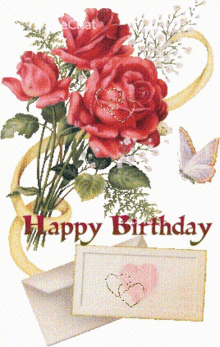 Happy Birthday Hbd GIF - Happy Birthday Hbd Letter GIFs