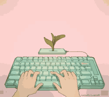 Flower Typing GIF - Flower Typing GIFs