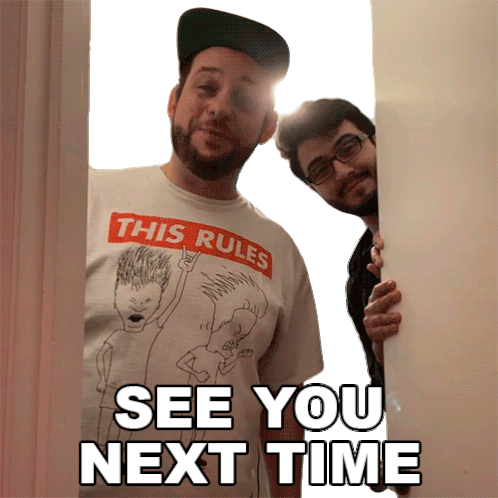See You Next Time Doodybeard Sticker - See You Next Time Doodybeard Goodbye Stickers