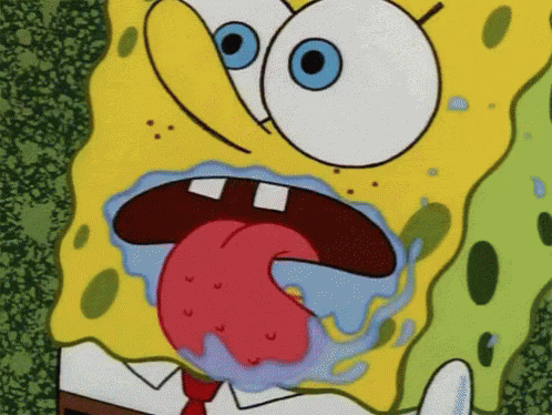 Spongebob Drooling GIF - Spongebob Drooling Tongue - Descubrir y