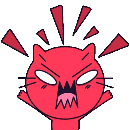 Binoh Chaos Cat Sticker - Binoh Chaos Cat Stickers