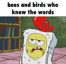 Bees And The Birds Who Knew The Words Spongebob GIF - Bees And The Birds Who Knew The Words Spongebob Hawaii Part Ii GIFs
