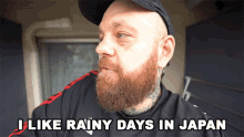 I Like Rainy Days In Japan Teddy Safarian GIF - I Like Rainy Days In Japan Teddy Safarian Oh Its Teddy GIFs