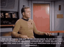 Captain Kirk Star Trek GIF - Captain Kirk Star Trek Waiting GIFs