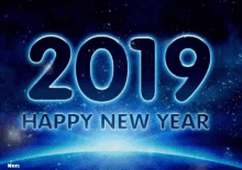 happy new year 2019 celebrate holiday fireworks