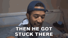 Then He Got Stuck There Proofy GIF - Then He Got Stuck There Proofy He Couldnt Move GIFs