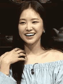 에이핑크 손나은 GIF - Son Naeun Laughing Apink GIFs
