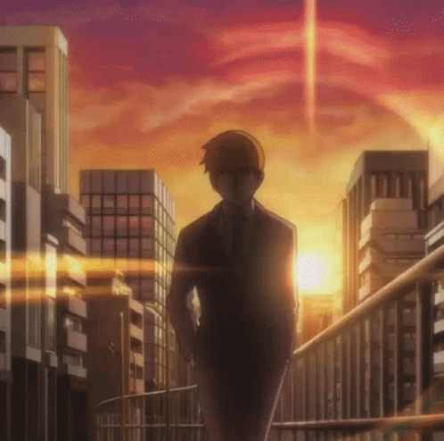 Anime Boy Walking Away GIFs | Tenor