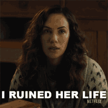 I Ruined Her Life Erin Greene GIF - I Ruined Her Life Erin Greene Kate Siegel GIFs