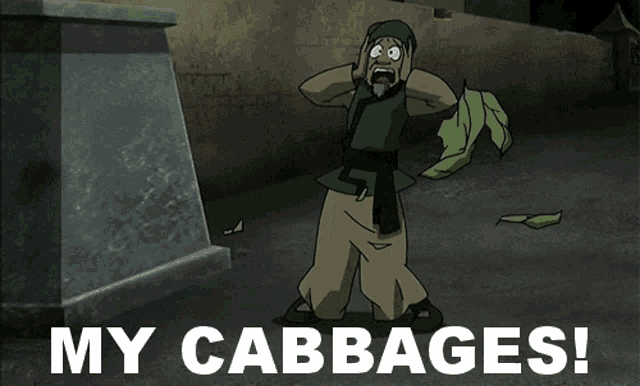 Avatar The Last Airbender My Cabbages GIF - Avatar The Last Airbender My  Cabbages Screaming - Discover & Share GIFs