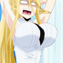 Centorea Monster Musume GIF - Centorea Monster Musume Freaking Out GIFs