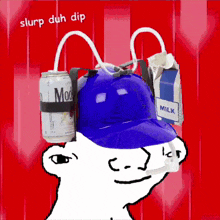 Duhcoin Slurp The Dip GIF - Duhcoin Slurp The Dip Buy The Dip GIFs