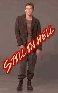 Jake Abel Still In Hell GIF - Jake Abel Still In Hell Supernatural GIFs