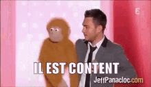 Jean Marc Jeff Panacloq Rire Content GIF - Jean Marc Jeff Panacloq Rire Content Puppet Show GIFs