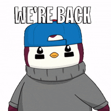 penguin back pudgy comeback pudgypenguins