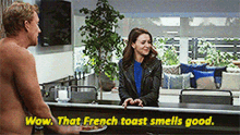 Greys Anatomy Amelia Shepherd GIF - Greys Anatomy Amelia Shepherd Wow That French Toast Smells Good GIFs