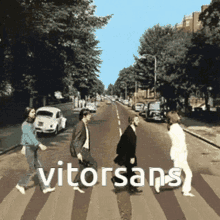 The Beatles Vitorsans GIF - The Beatles Vitorsans Abbey Road GIFs