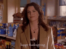 Gilmore Thanksgiving GIF - Gilmore Thanksgiving Happy GIFs
