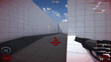 a screenshot of a video game with the time of 17:55 on the screen