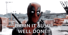 Deadpool Clapping GIF - Deadpool Clapping Nice GIFs