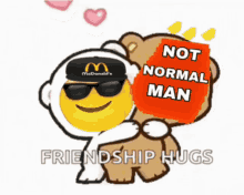 Cool Mann Friendship GIF - Cool Mann Friendship Not Normal Man GIFs