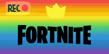 Fortnite Rainbow GIF