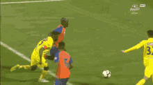 a soccer goal with the word dawri on the top