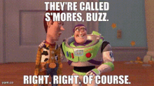Theyre Called Smores Buzz GIF - Theyre Called Smores Buzz GIFs