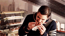 Glee Blaine Anderson GIF - Glee Blaine Anderson Cronut GIFs