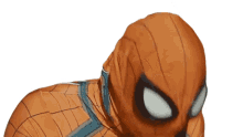 looking up spiderman laugh over life huh whats that