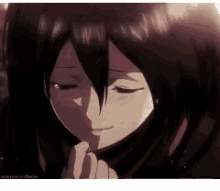 Mikasa Smile GIF