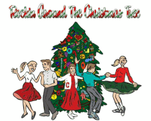 Rocking Around The Christmas Tree Christmas Songs GIF - Rocking Around The Christmas Tree Christmas Songs Christmas Dance GIFs