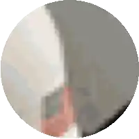 a pixelated image of a circle with a gray and white border
