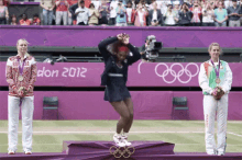 serena williams jump jumping happy excited
