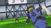 a player with the number 8 on their jersey