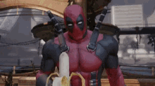 Deadpool Banana GIF - Deadpool Banana GIFs