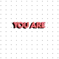 a poster that says you are the best-ie on a white background