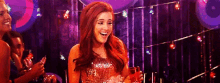 Ariana Grande Laughing GIF - Ariana Grande Laughing Redhead GIFs