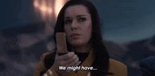 We Might Have A Problem Una Chin-riley GIF - We Might Have A Problem Una Chin-riley Rebecca Romijn GIFs